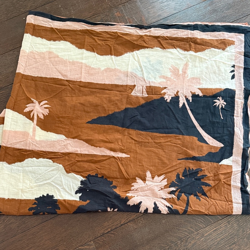 Johana Ortiz Tropical Palm Print sarong